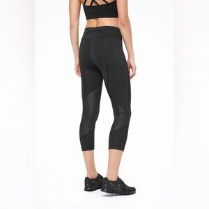 Lululemon Pace Rival Crop Full-On Luxtreme 22" Black Size 4 Run Mesh Pockets